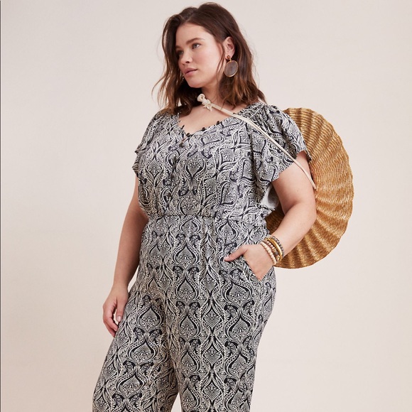 Anthropologie Pants - Printed Jumpsuit ANTHRO